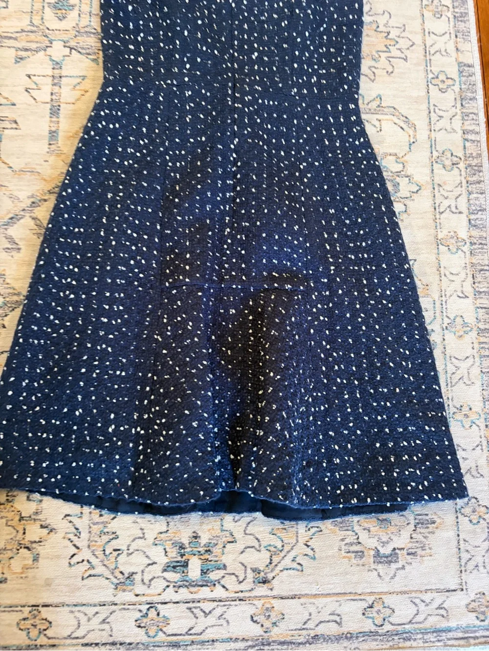 J. Crew NWT A-line dress in Spotted Tweed - Picture 10 of 12